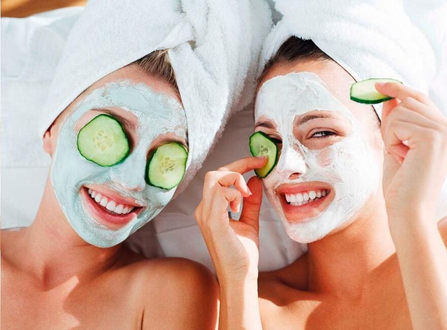 cucumber mask for facial rejuvenation